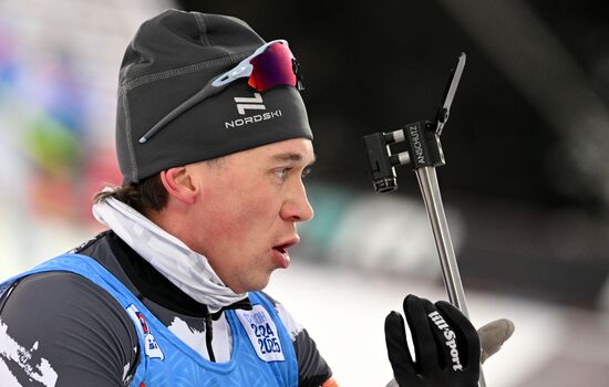 Russia Biathlon Commonwealth Cup Men Mass Start