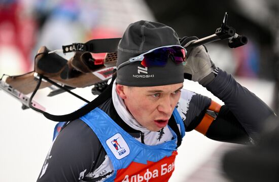 Russia Biathlon Commonwealth Cup Men Mass Start