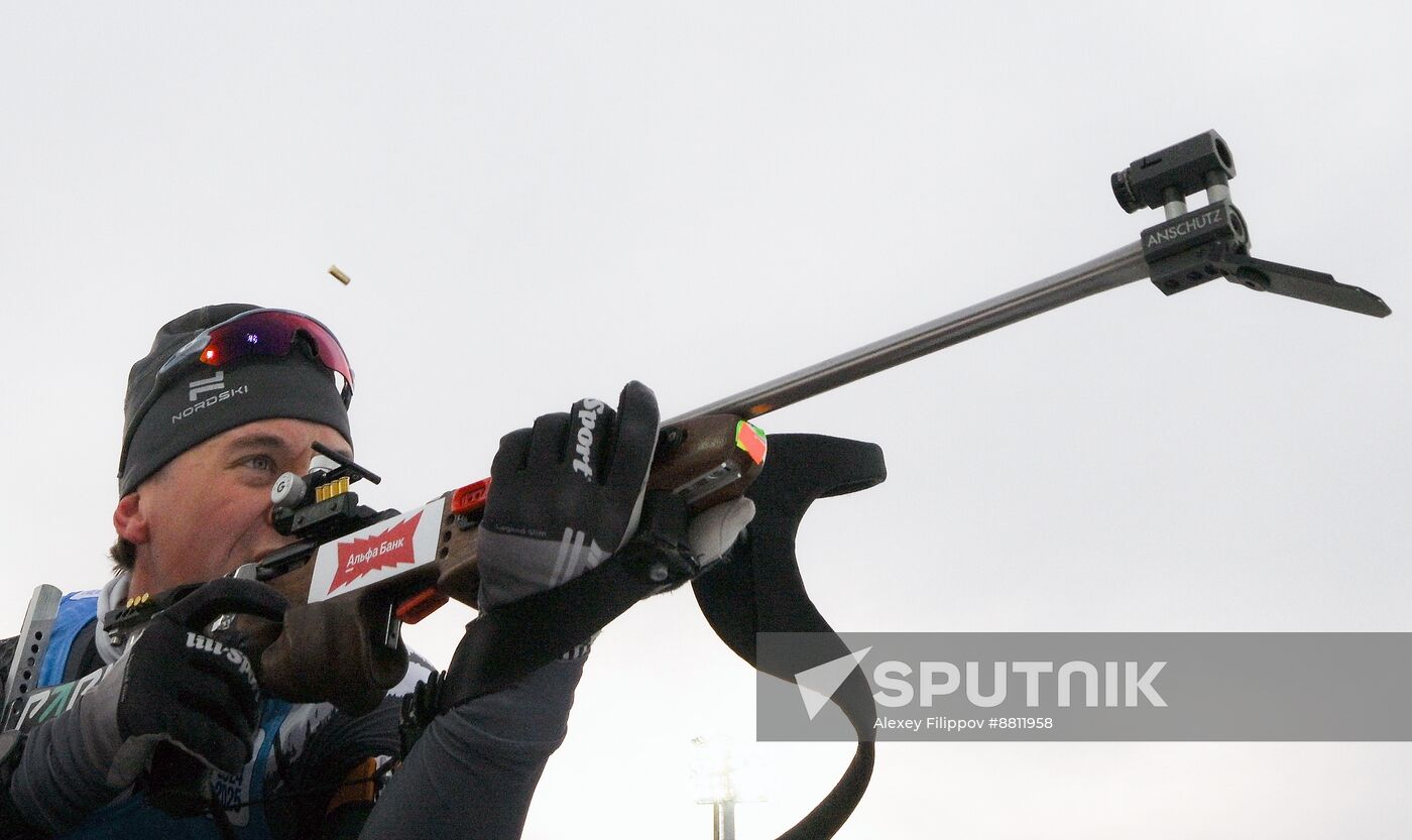 Russia Biathlon Commonwealth Cup Men Mass Start