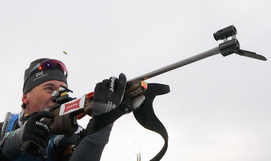 Russia Biathlon Commonwealth Cup Men Mass Start