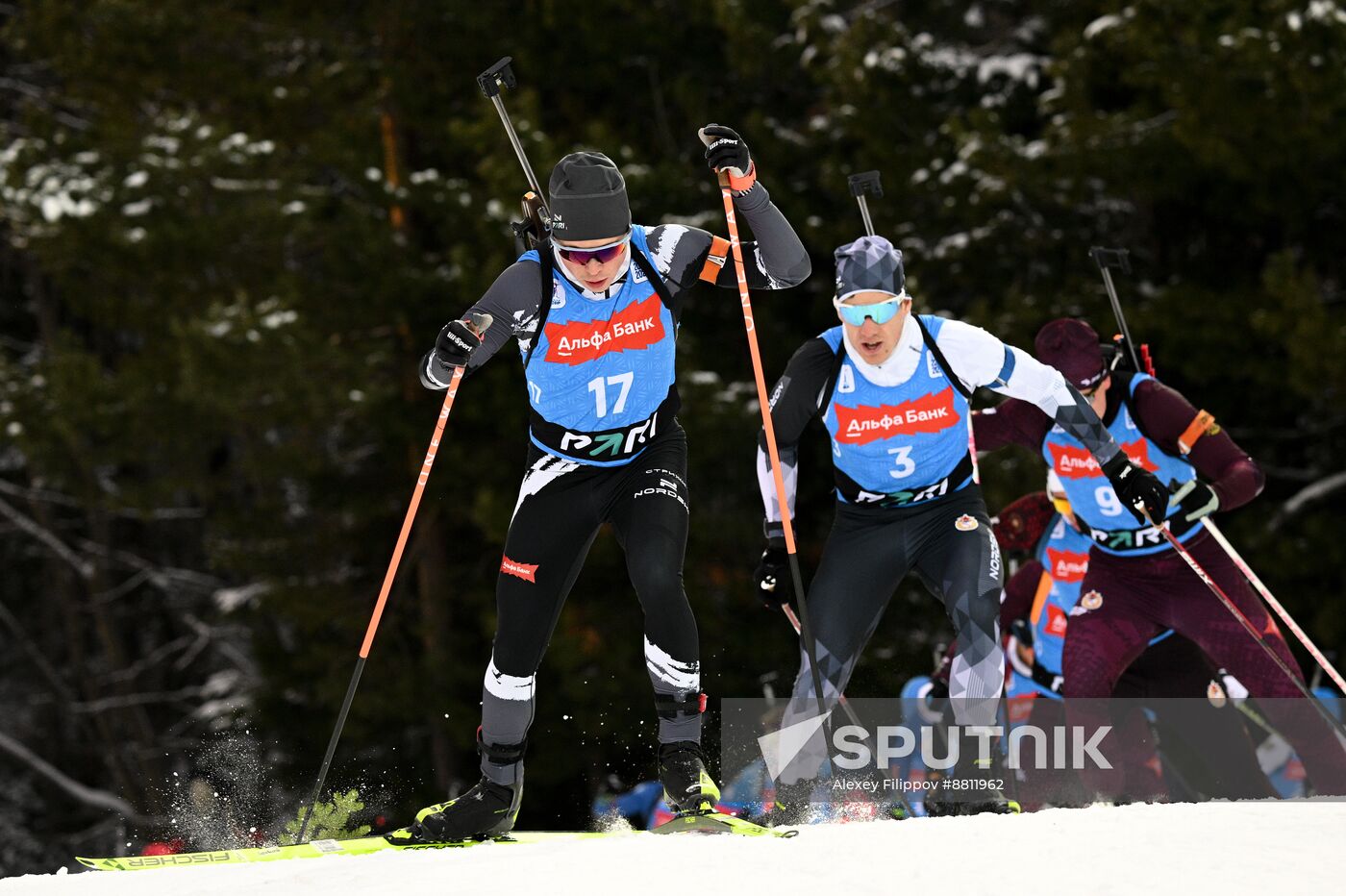 Russia Biathlon Commonwealth Cup Men Mass Start