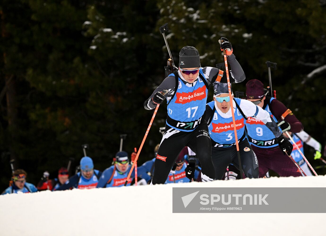 Russia Biathlon Commonwealth Cup Men Mass Start