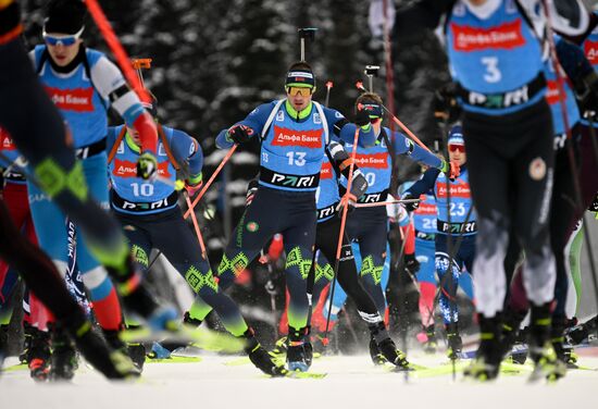 Russia Biathlon Commonwealth Cup Men Mass Start