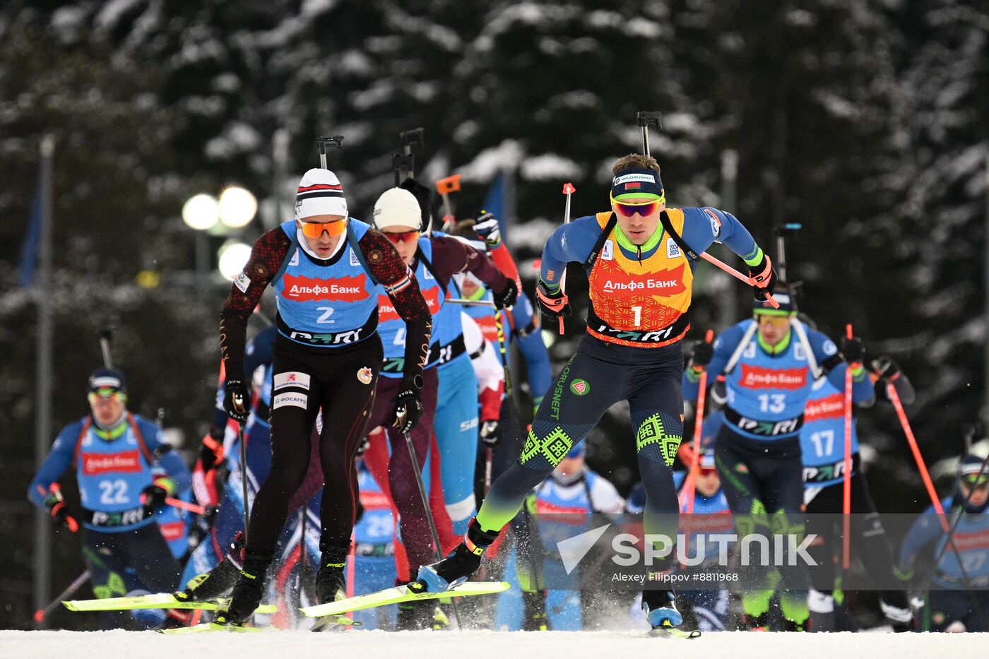 Russia Biathlon Commonwealth Cup Men Mass Start