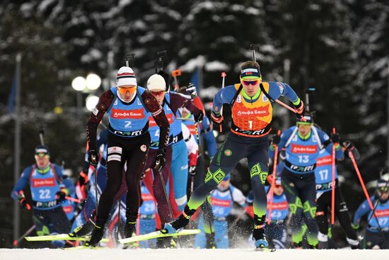 Russia Biathlon Commonwealth Cup Men Mass Start