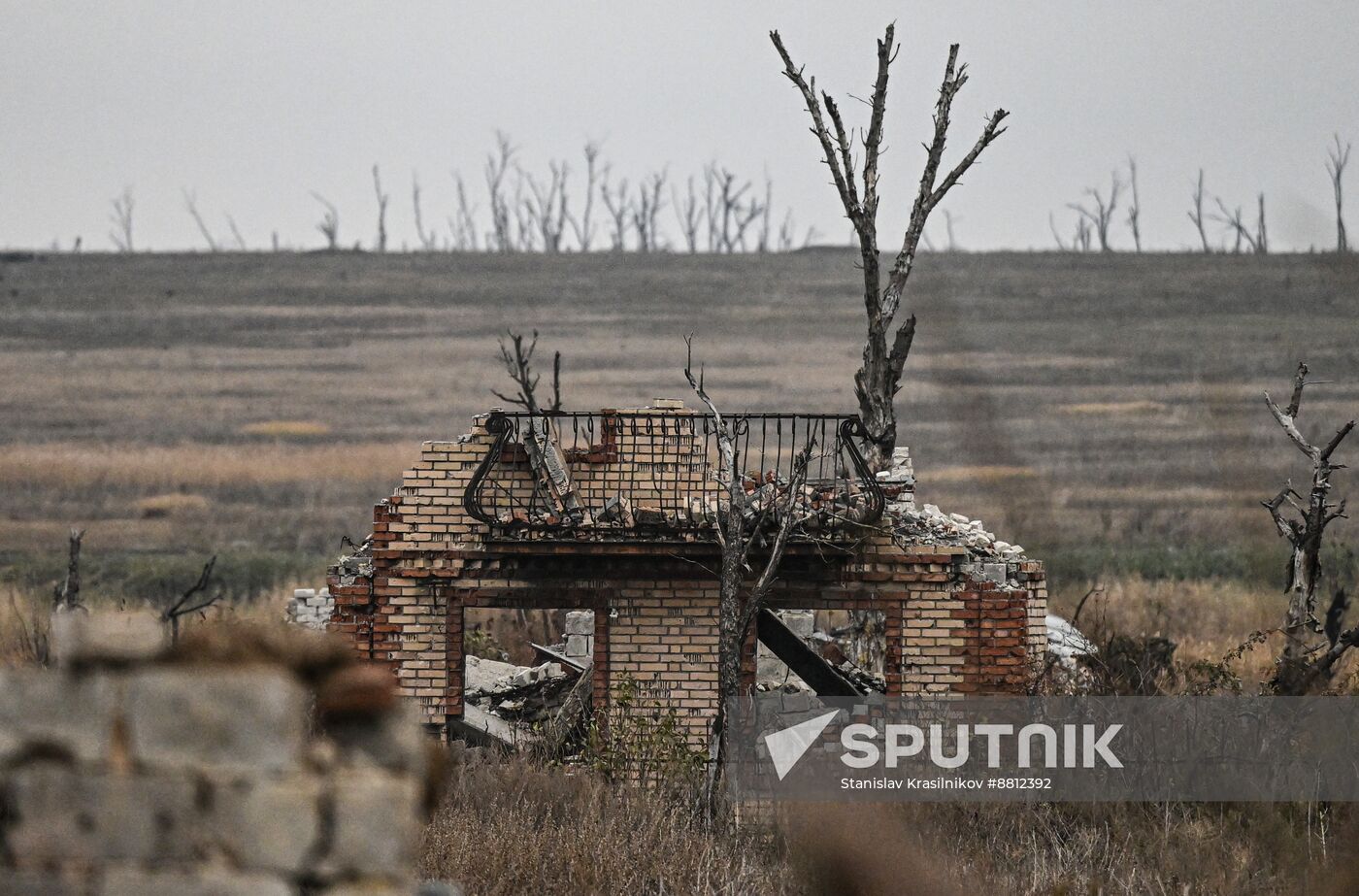 Russia Ukraine Military Operation Krasnoarmeysk Frontline Sector