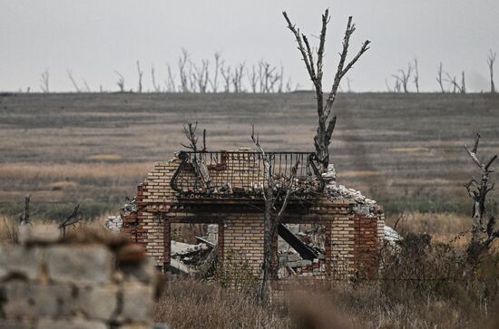 Russia Ukraine Military Operation Krasnoarmeysk Frontline Sector