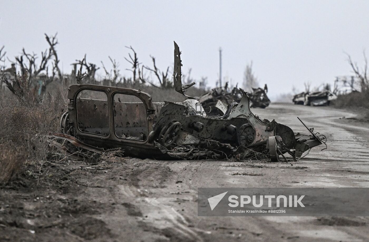 Russia Ukraine Military Operation Krasnoarmeysk Frontline Sector