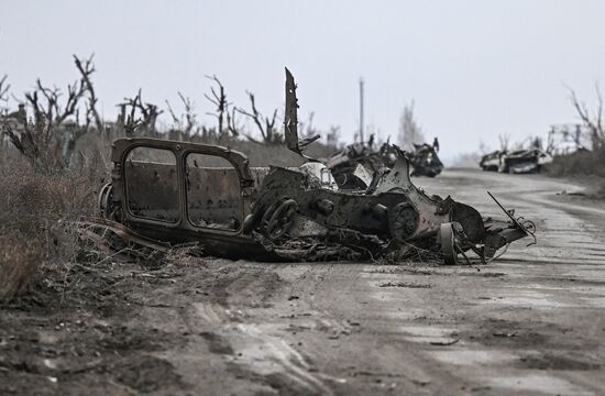 Russia Ukraine Military Operation Krasnoarmeysk Frontline Sector