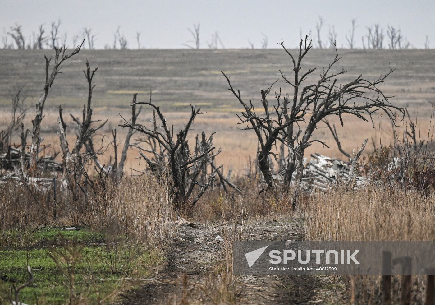 Russia Ukraine Military Operation Krasnoarmeysk Frontline Sector