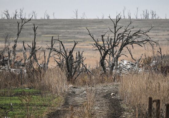 Russia Ukraine Military Operation Krasnoarmeysk Frontline Sector