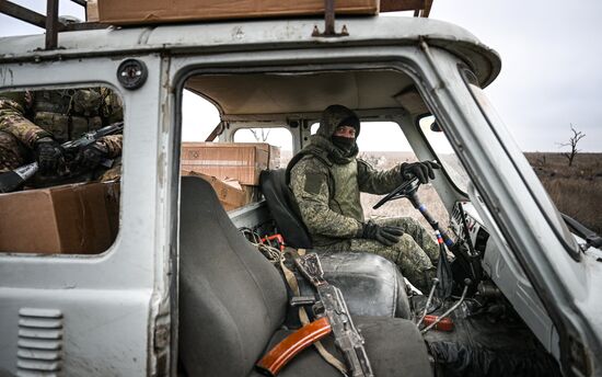 Russia Ukraine Military Operation Krasnoarmeysk Frontline Sector