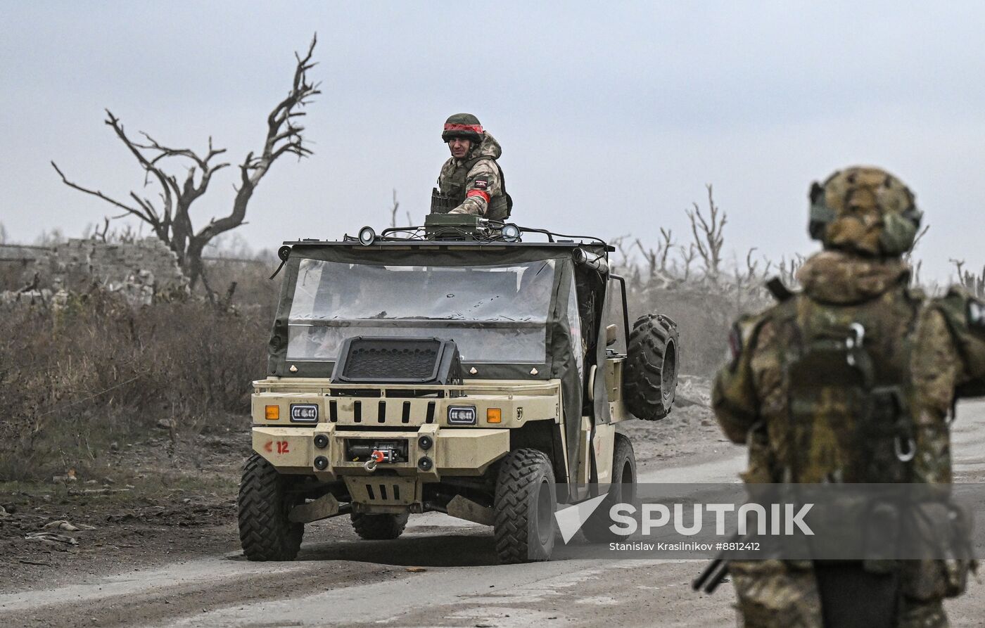 Russia Ukraine Military Operation Krasnoarmeysk Frontline Sector