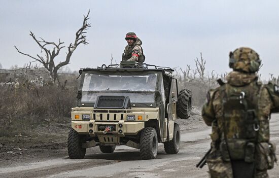 Russia Ukraine Military Operation Krasnoarmeysk Frontline Sector