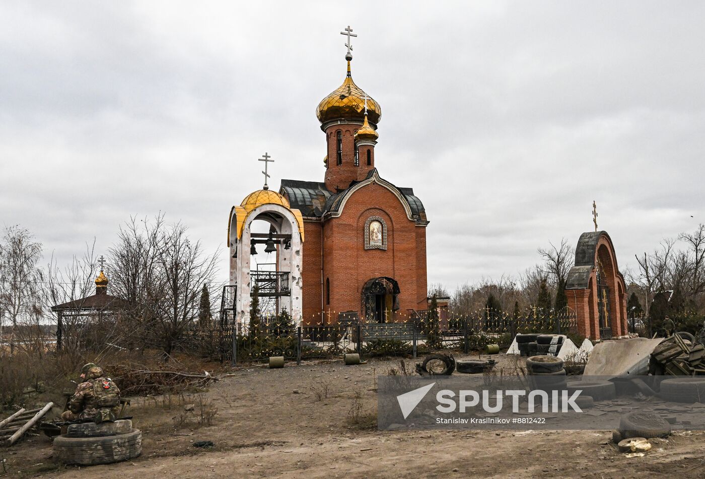 Russia Ukraine Military Operation Krasnoarmeysk Frontline Sector