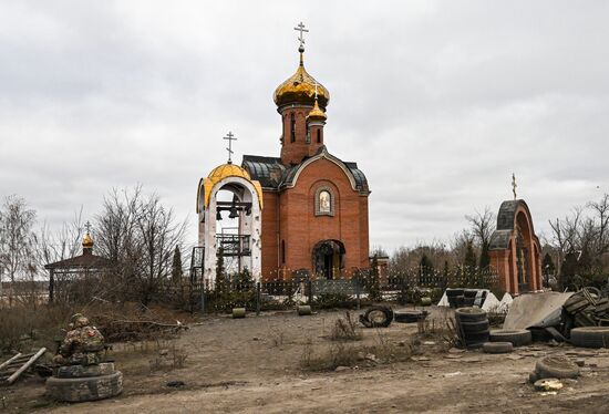 Russia Ukraine Military Operation Krasnoarmeysk Frontline Sector