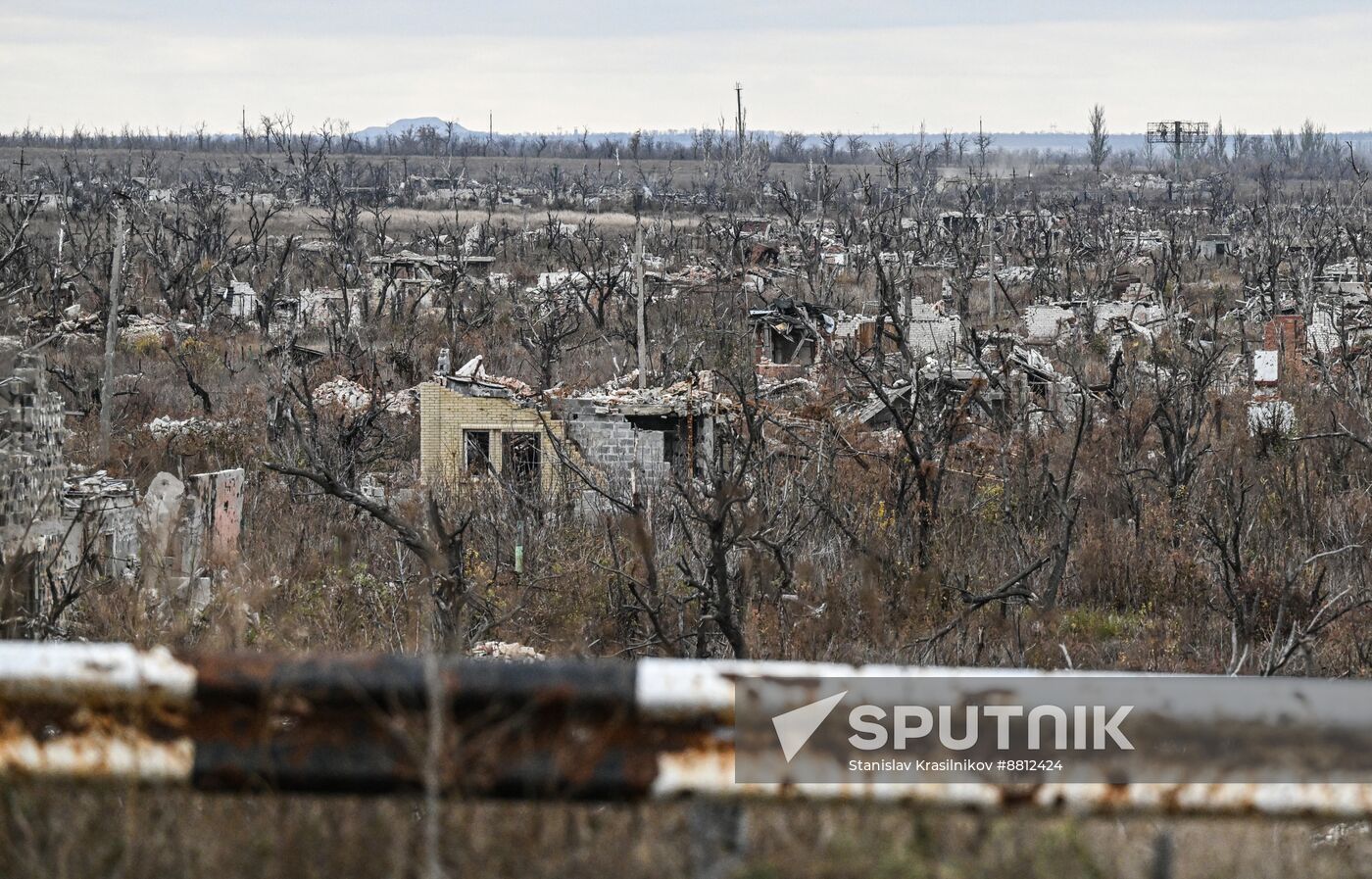 Russia Ukraine Military Operation Krasnoarmeysk Frontline Sector