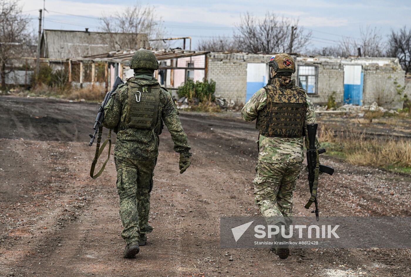 Russia Ukraine Military Operation Krasnoarmeysk Frontline Sector