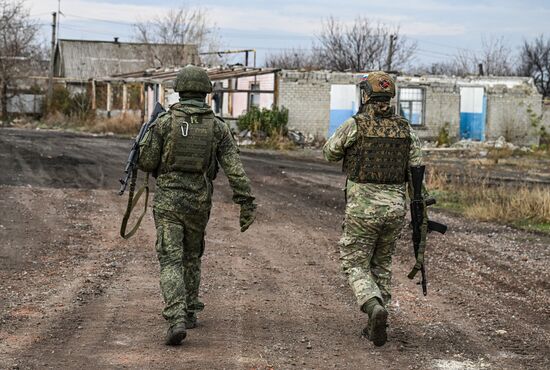 Russia Ukraine Military Operation Krasnoarmeysk Frontline Sector