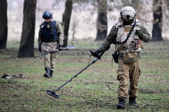 Russia Ukraine Kursk Attack Demining