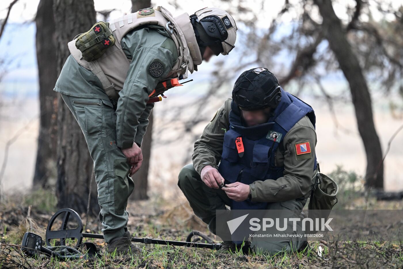 Russia Ukraine Kursk Attack Demining