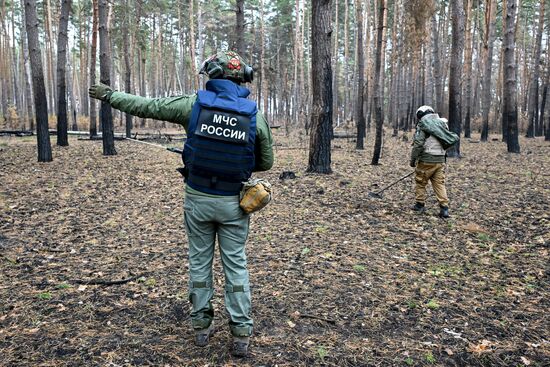 Russia Ukraine Kursk Attack Demining