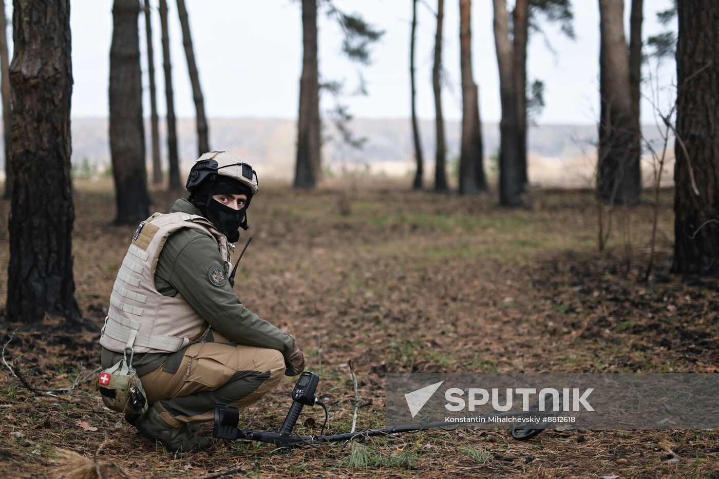 Russia Ukraine Kursk Attack Demining