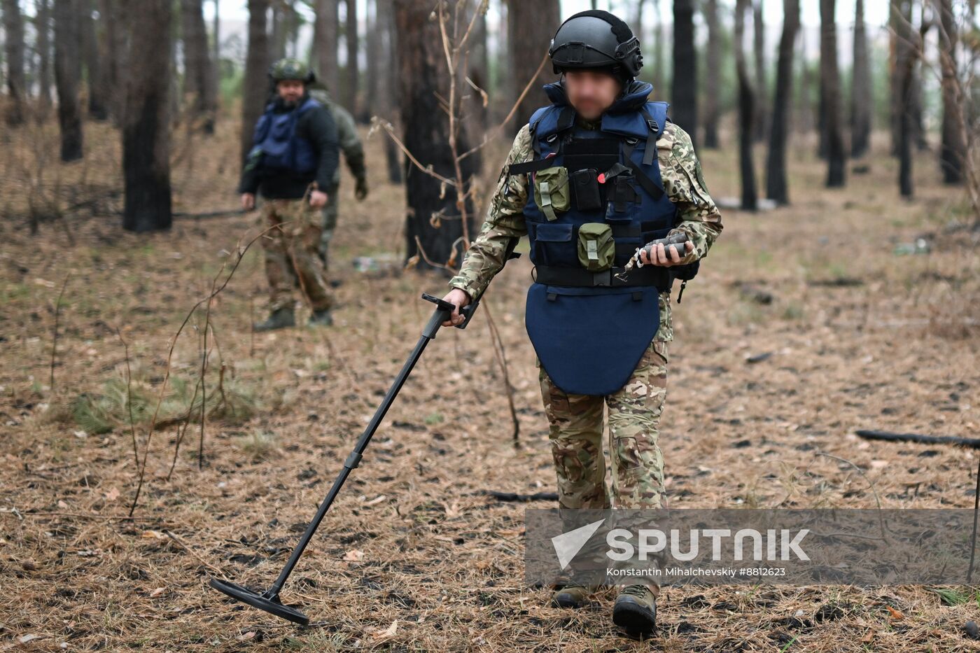 Russia Ukraine Kursk Attack Demining
