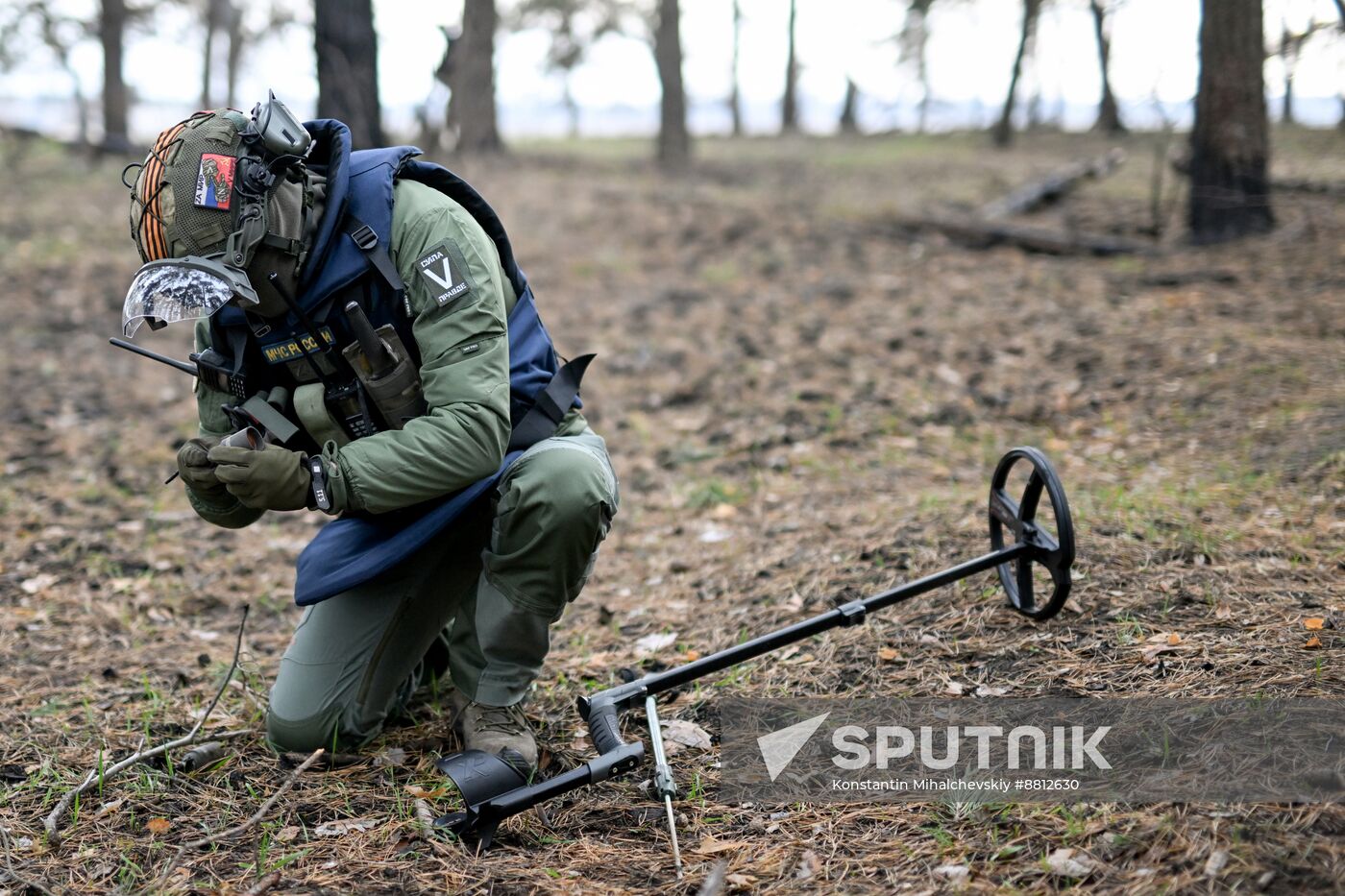 Russia Ukraine Kursk Attack Demining