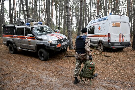 Russia Ukraine Kursk Attack Demining