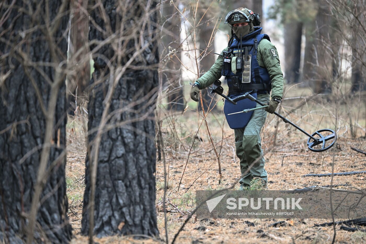 Russia Ukraine Kursk Attack Demining