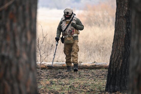 Russia Ukraine Kursk Attack Demining