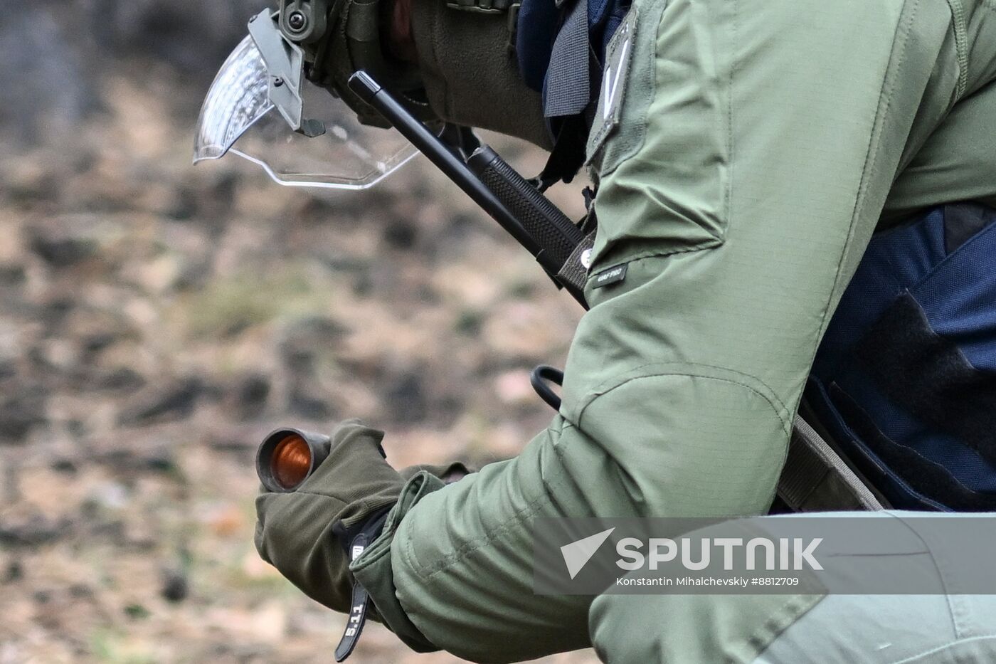Russia Ukraine Kursk Attack Demining