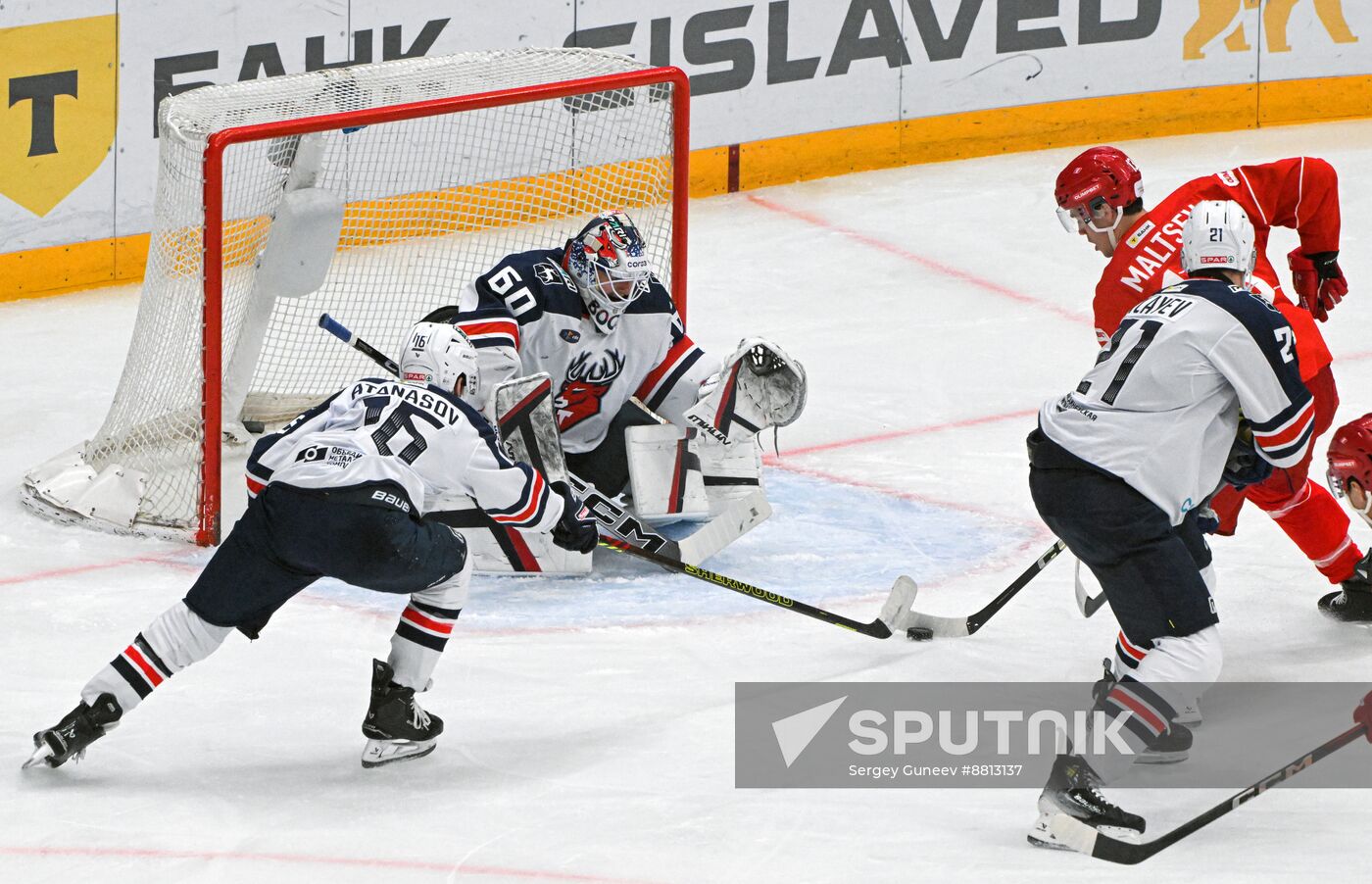 Russia Ice Hockey Kontinental League Spartak - Torpedo