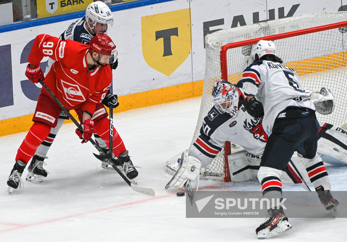 Russia Ice Hockey Kontinental League Spartak - Torpedo