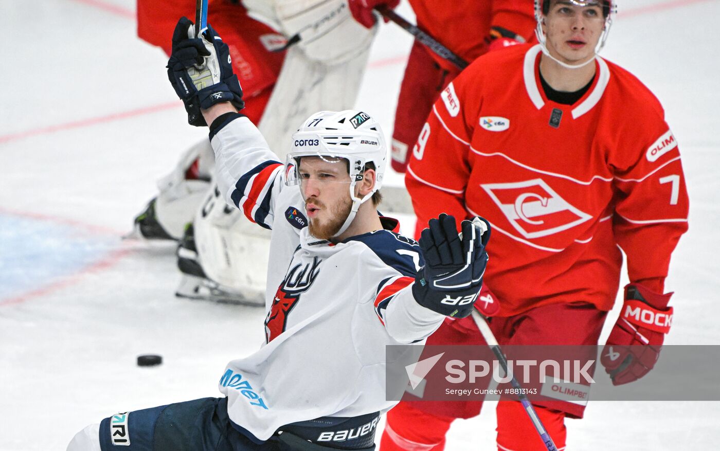 Russia Ice Hockey Kontinental League Spartak - Torpedo