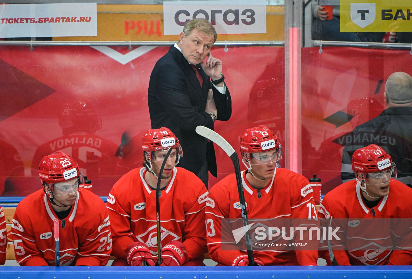 Russia Ice Hockey Kontinental League Spartak - Torpedo