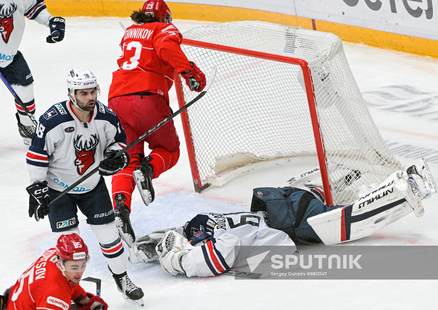 Russia Ice Hockey Kontinental League Spartak - Torpedo