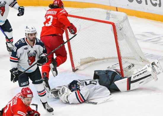 Russia Ice Hockey Kontinental League Spartak - Torpedo