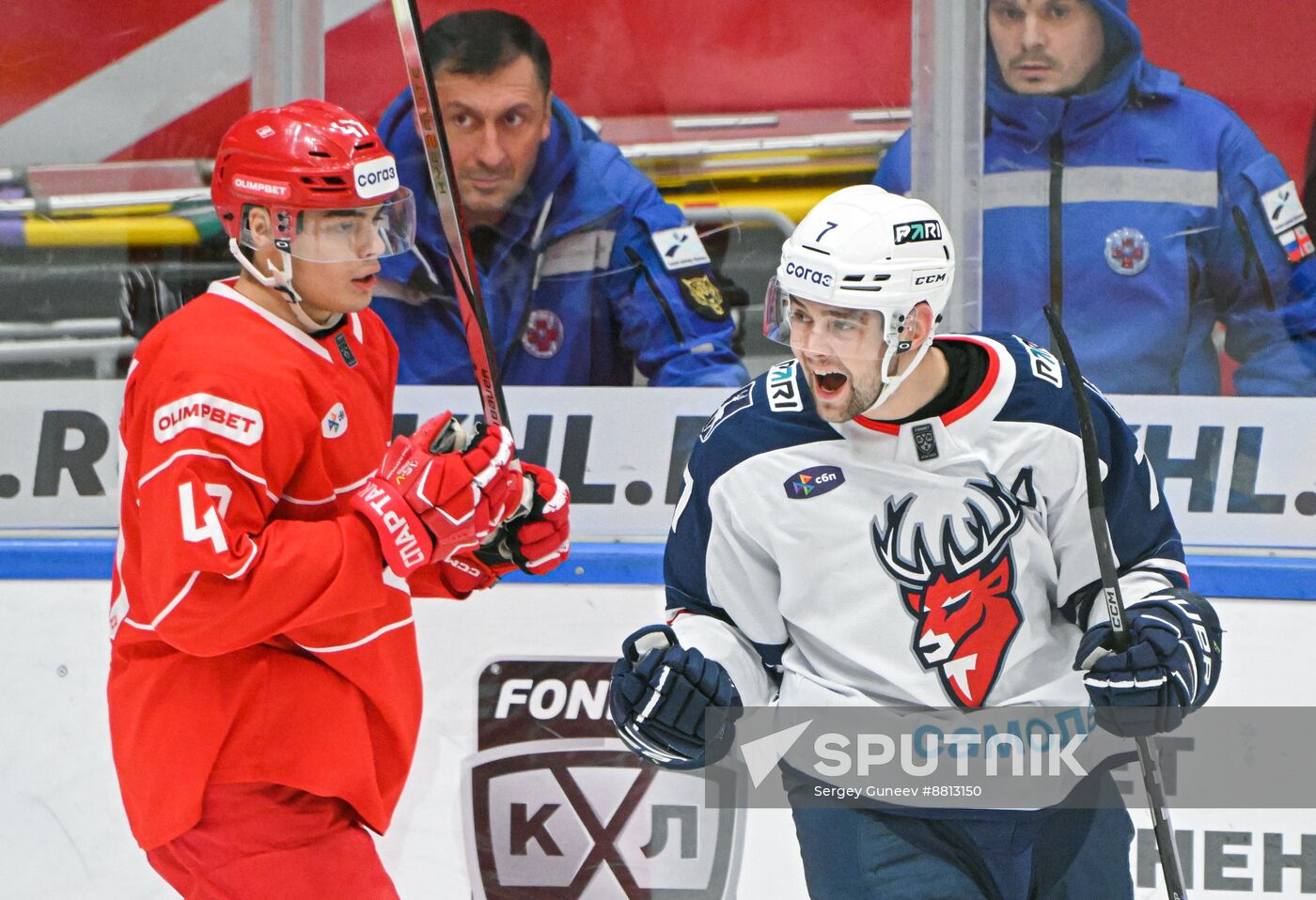 Russia Ice Hockey Kontinental League Spartak - Torpedo