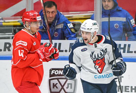 Russia Ice Hockey Kontinental League Spartak - Torpedo