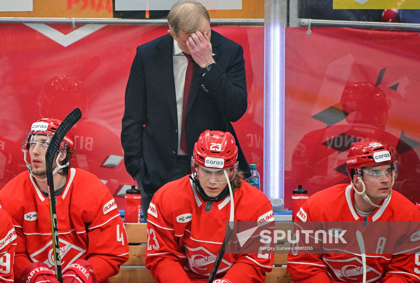 Russia Ice Hockey Kontinental League Spartak - Torpedo