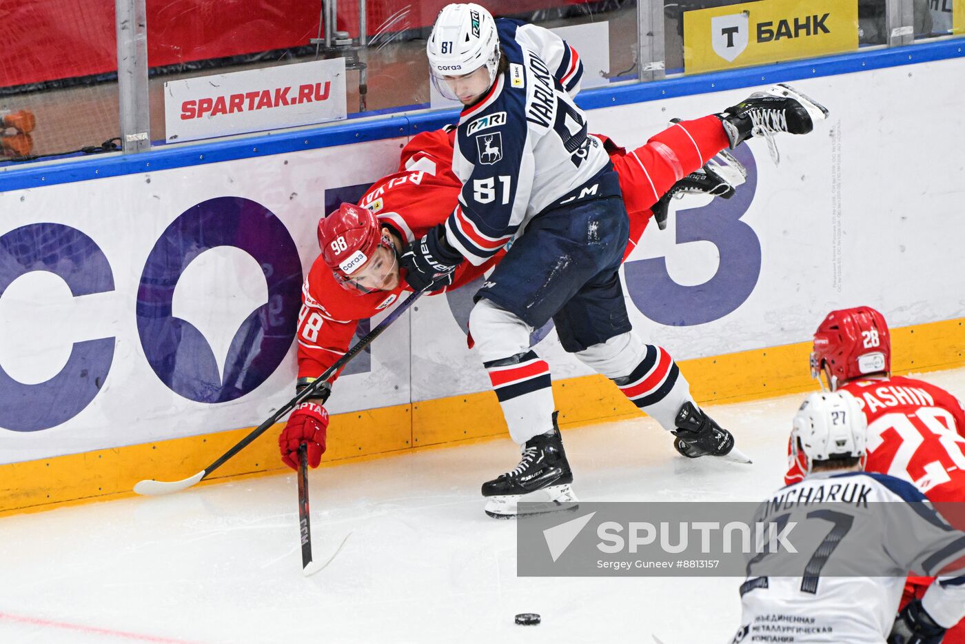 Russia Ice Hockey Kontinental League Spartak - Torpedo