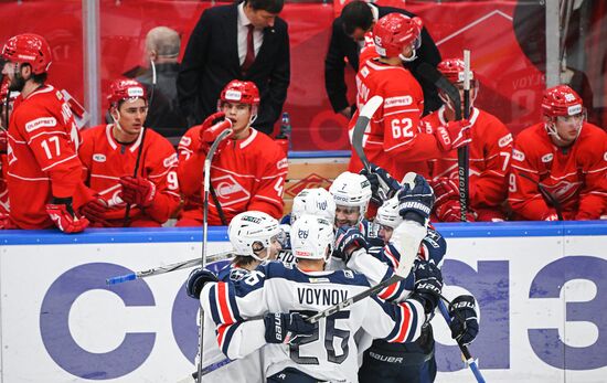 Russia Ice Hockey Kontinental League Spartak - Torpedo