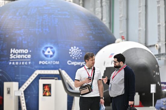 Preparing for the 4th Congress of Young Scientists 2024. Location: Russia, Federal territory 'Sirius'. Author: Sergey Bobylev. Preparing for 4th Congress of Young Scientists 2024