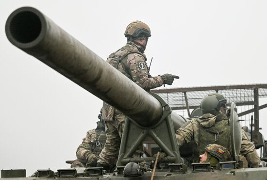 Russia Ukraine Military Operation Artillery Unit
