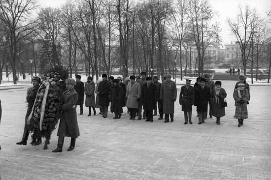 Governor of Buenos Aires Province Alejandro Armendariz visits USSR