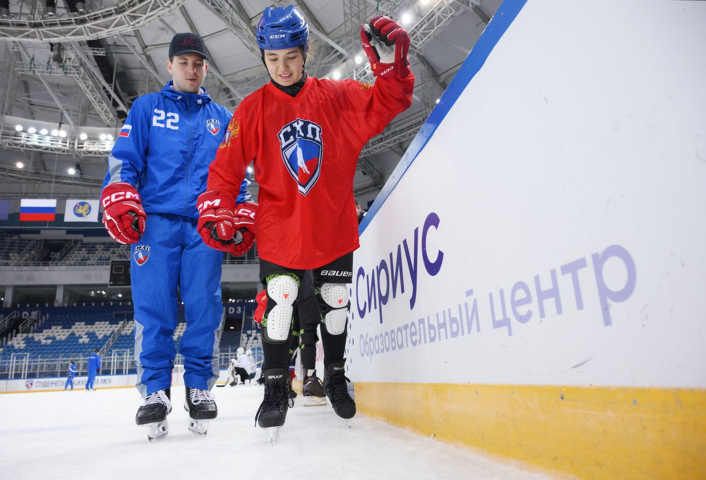 4th Young Scientists Congress. Ice Hockey Masterclass