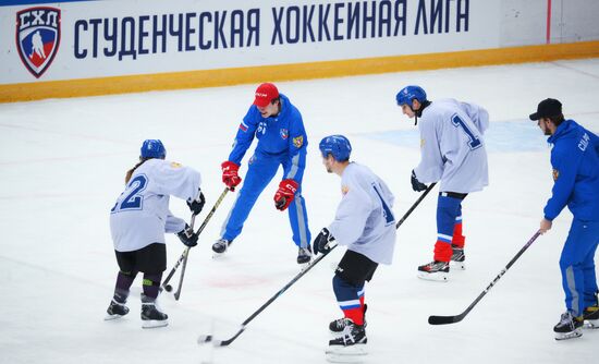 4th Young Scientists Congress. Ice Hockey Masterclass