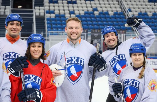 4th Young Scientists Congress. Ice Hockey Masterclass